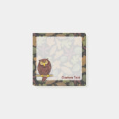 Post-it® Dessin animé de hibou (Devant)