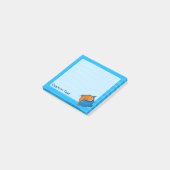 Post-it® Dessin animé de poissons Yin Yang (Incliné)