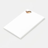 Post-it® Dessin animé d'oiseau moineau (Incliné)