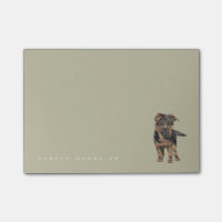 Dessin de chiot de berger allemand