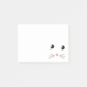 Post-it® Dessin de la ligne de face du chat