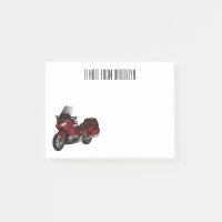 Dessin de moto de tourisme