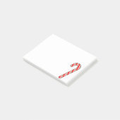Post-it® Dessin de Noël au bonbon (Incliné)