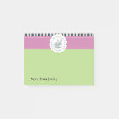 Post-it® Dessin de Pâques à la mode drôle lapin (Devant)