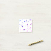 Post-it® Dessin de yeux google simple, drôle et amusant (Sur un bureau)