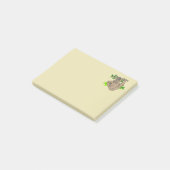 Post-it® Dessin d'une fentes penchée à l'envers (Incliné)