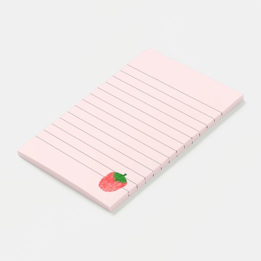Post-it® Dessin fraise (Incliné)