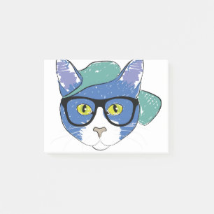 Post-it® Dessin Mascotte de chat Feline Crayon Animaux