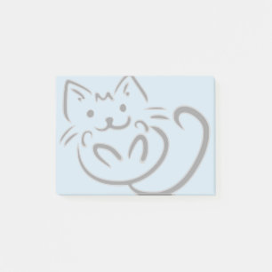 Post-it® Dessin mignon de chat