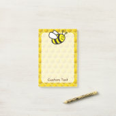 Post-it® Dessin sur les abeilles (Sur un bureau)