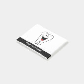 Post-it® Dessin sur les dents joyeux (Incliné)