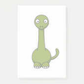 Post-it® Dessin vert de Brontosaurus (Devant)