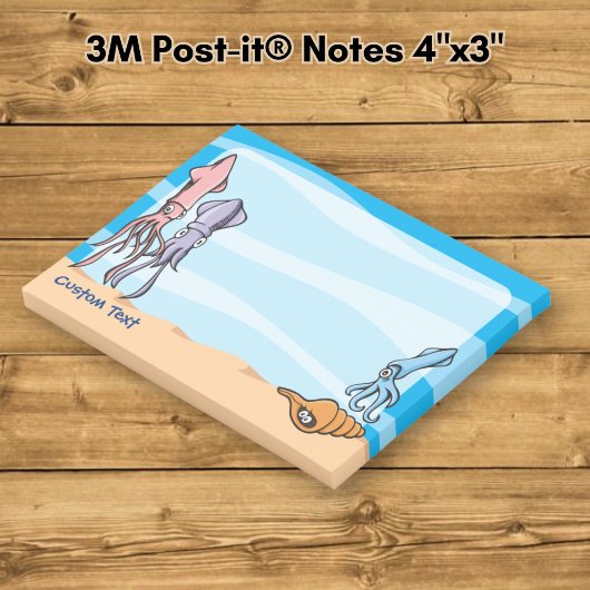 Post-it® Dessins animés de calmars