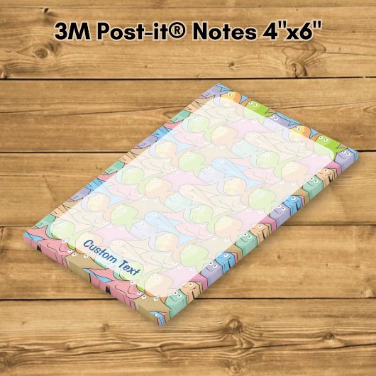 Post-it® Dessins Animés de Poissons
