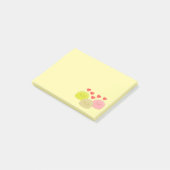 Post-it® Dessins de dessin mignon Mochi (Incliné)