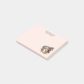 Post-it® Deux beaux chevaux Boho occidental (Incliné)