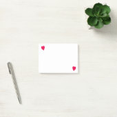 Post-it® Deux Coeurs Rouges, Publier Des Notes (Bureau)