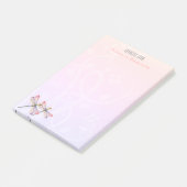 Post-it® Deux libellules sur les pastels Personnalisés (Incliné)