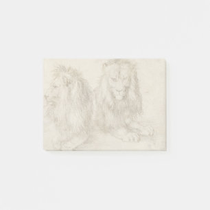 Post-it® Deux Lions assis Albrecht Durer