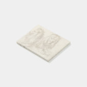 Post-it® Deux Lions assis Albrecht Durer (Incliné)