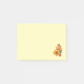 Post-it® Deux Roses Jaunes (Devant)
