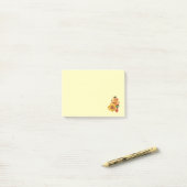 Post-it® Deux Roses Jaunes (Sur un bureau)