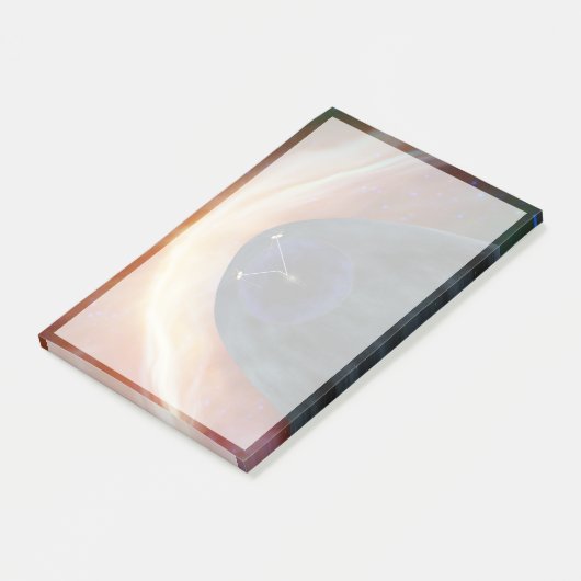 Post-it® Deux Voyageurs Spacecraft Explorer L'Espace Turbul (Incliné)