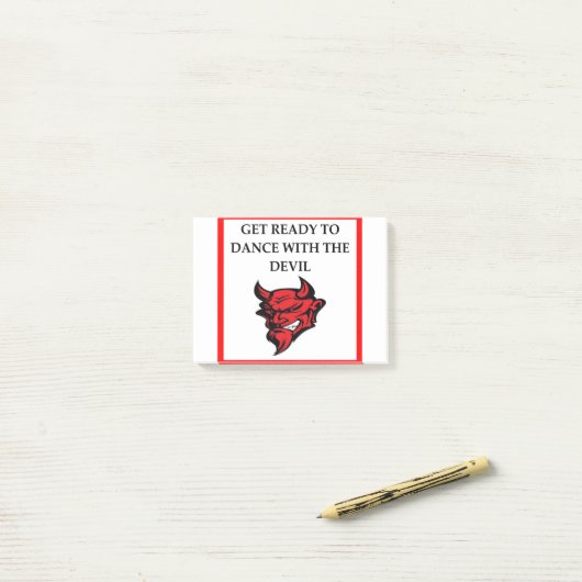 POST-IT® DIABLE (Sur un bureau)