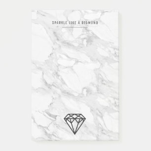 Post-it® Diamant avec marbre