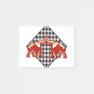 Post-it® Diamant de Houndstooth Love