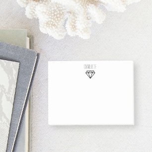 Post-it® Diamant graphique Notes postIT personnalisées