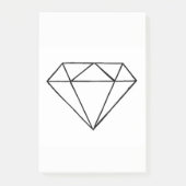 Post-it® Diamant post it (Devant)