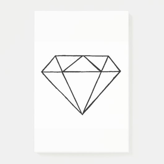 Post-it® Diamant post it (Devant)