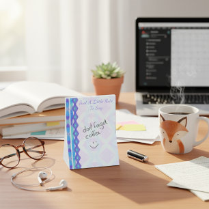 Post-it® Diamants Peints Sur Mesure En Violet Et En Aqua