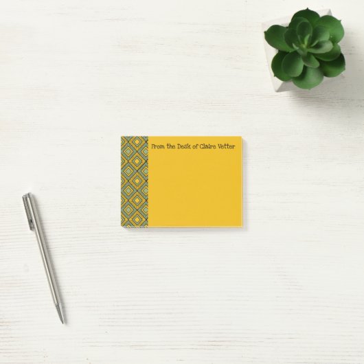 Post-it® Diamants triés - Vert (Bureau)