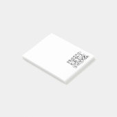 Post-it® Dieu est dans son 46:5 de psaume (Incliné)