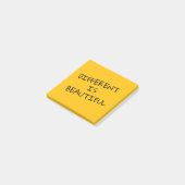 Post-it® Différent est Beau Message Positif (Incliné)