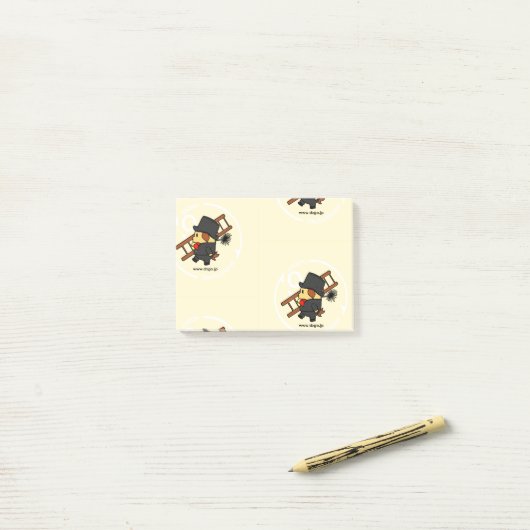 Post-it® Digo comme ramoneur (Sur un bureau)