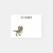 Post-it® Dilophosaurus dessin animé (Devant)