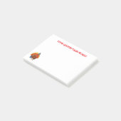 Post-it® Dinde de dessin animé mignonne (Incliné)
