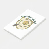 Post-it®  Dink de manière responsable (Incliné)