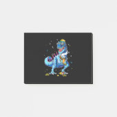 Post-it® Dinosaur T-rex Menorasaurus Joyeux Hanoukka Menora (Devant)