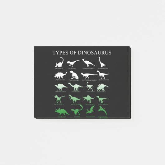 Post-it® dinosaure (Devant)
