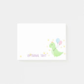 Post-it® Dinosaure à ballons (Devant)