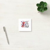 Post-it® Dinosaure blanc rouge occidental (Bureau)