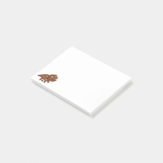Post-it® Dinosaure Boho Brown (Incliné)