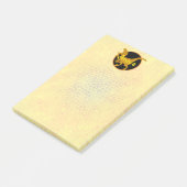 Post-it® Dinosaure en or personnalisé  (Incliné)