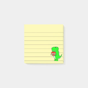 Post-it® Dinosaure Jour de la Saint Valentin 3x3