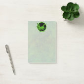 Post-it® Dinosaure vert personnalisé (Bureau)