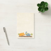 Post-it® Dinosaures mignons Faune préhistorique Notes post- (Bureau)